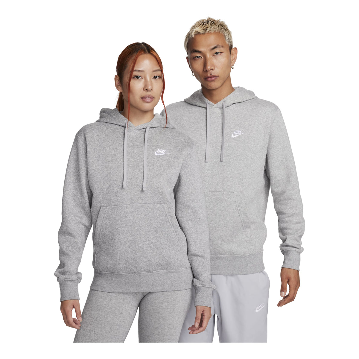 Nike Sportswear Club Hoodie Asia Sizing 'Dark Grey' BV2655-063