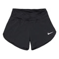 (WMNS) Nike Eclipse 2-in-1 Running Training Solid Color Sports Woven Shorts Black CZ9571-010
