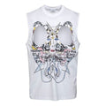 Burberry SS21 Letter Printing Sleeveness Male White 45676351