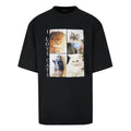 Men's Balenciaga mid-length Round Neck Short Sleeve Black 641614TJVG81000