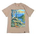 Nike x ACG Crater Lake Sports Printing Pattern Round Neck Short Sleeve Khaki DA4878-247