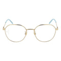 Gucci Metallic Round Frame Optical Glasses Frame Glasses 51mm Gold GG0684O-004