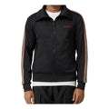 Burberry Locn Stripe High-necked Coat Jacket Male Black 80076881