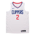 Nike NBA Quick Dry Sports Basketball Jersey/Vest SW Fan Edition 2020 Season Los Angeles Clippers Leonard 2 White CW3594-100