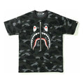 A BATHING APE BAPE Color Camo Shark T Men's Black 1F30-109-014