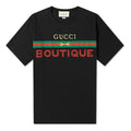 Gucci Boutique Printing Loose Short Sleeve Black 548334-XJCKY-1082