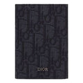 DIOR Bi-Fold Card Holder 'Black Oblique Jacquard' 2ESCH138YSE-H03E