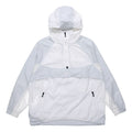 Nike Sportwear Retro Colorblock Loose Half Zipper hooded Pullover Woven Jacket White BV5386-100