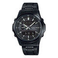 CASIO Solar Powered Mens Black Analog/Digital Combo LCW-M300DB-1AJF