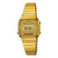 CASIO Waterproof Sports Unisex Gold Digital LA670WGA-9