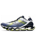 Mizuno Wave X 10 Shock Absorption Non-Slip Wear-resistant Low Tops White Green 'Black Yellow Blue' J1GC210029