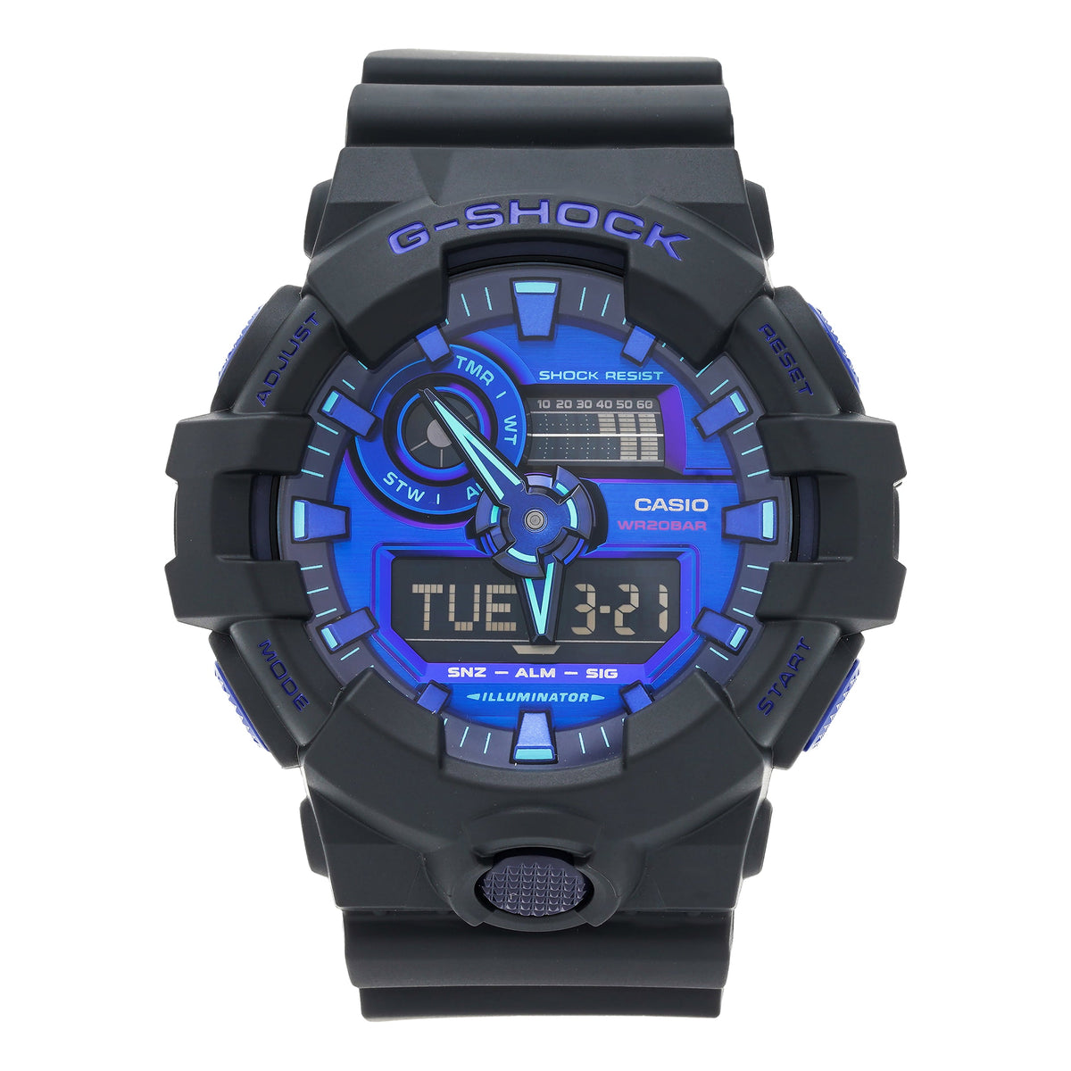 CASIO G-Shock Analog-Digital 'Black' GA-700VB-1ADR