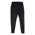 (WMNS) Nike Side Pattern Yoga Slim Fit Sports Gym Pants/Trousers/Joggers Black DM7259-010