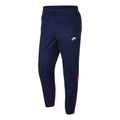 Men's Nike Logo Embroidered Contrasting Colors Woven Bundle Feet Sports Pants/Trousers/Joggers Blue AR2366-492