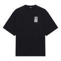 Balenciaga Unisex FW21 Printing Round-neck Tee Black 661715TKVE51070