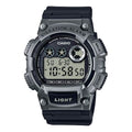 CASIO Sports Quartz Waterproof Shockproof Black Strap Mens Black Digital W-735H-1A3