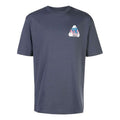 Men's PALACE Ripped Chest logo Printing Short Sleeve Navy Blue P17TS079T