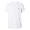 Burberry Embroidered TB Small Label V neck Short Sleeve Unisex White 8017258-A1464