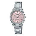 CASIO Quartz Waterproof SilverPink Analog LTP-V005D-4B2