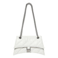 (WMNS) Balenciaga Crush Small Chain Bag Quilted 'Optic White' 716351210J09001