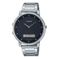 Casio Dress Classic Analog Watch 'Silver Black' MTP-B200D-1E