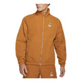 Men's Jordan Stand Collar Training Windproof Jacket Brown Yellow DH9038-241