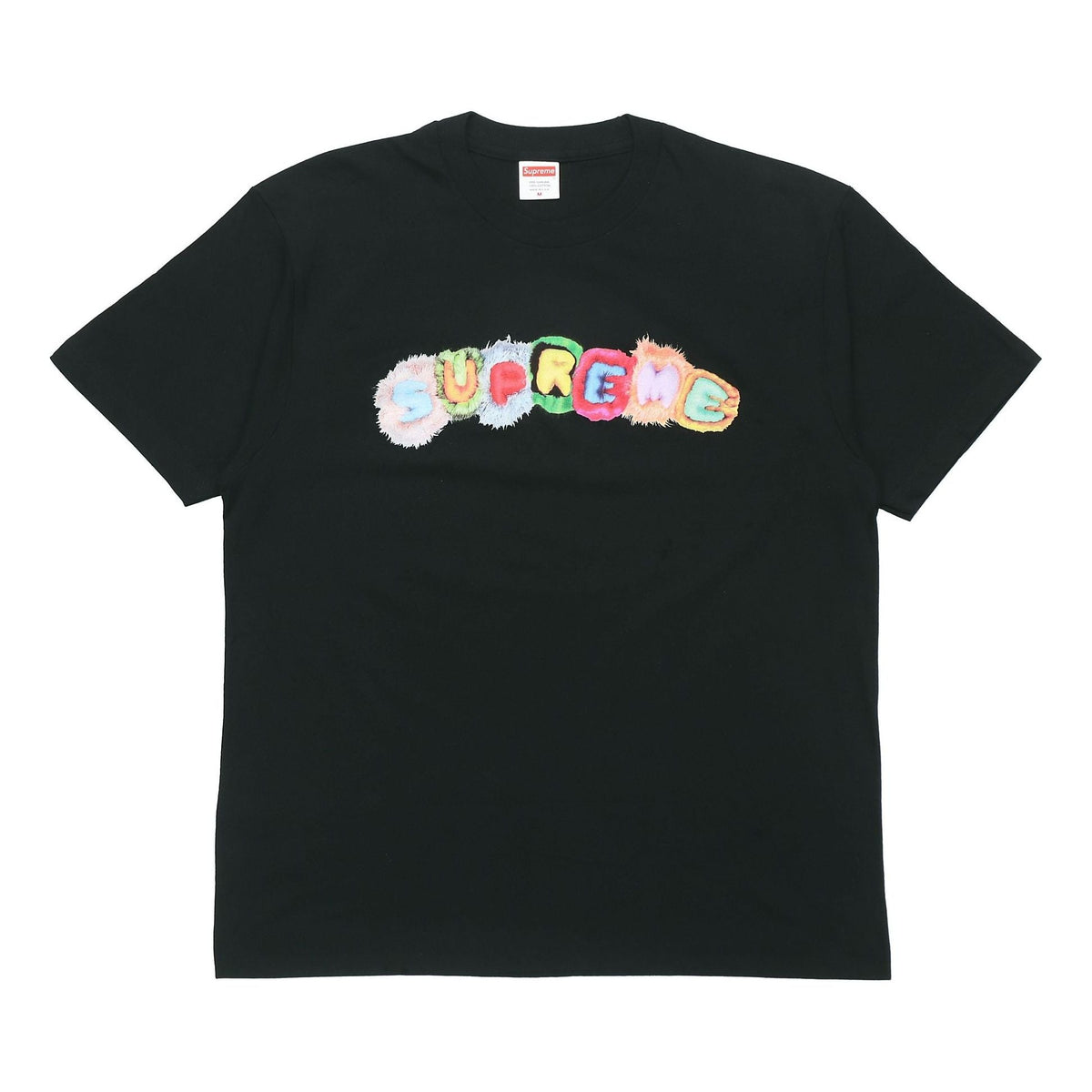 Supreme Week 7 Pillows Tee Multi-Color Alphabet Logo Short Sleeve Unisex Black SUP-FW19-722