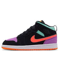 (PS) Air Jordan 1 Mid 'Black Multi' 640734-083