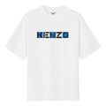 Men's KENZO SS21 Alphabet Logo Loose Short Sleeve White FB55TS0594SK-01