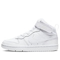 (PS) Nike Court Borough Mid 2Velcro 'Triple White' CD7783-100