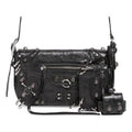 (WMNS) Balenciaga Le Cagole Xs Flap Bag With Piercings 'Black' 7190822AAE31000