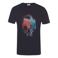 Alexander McQueen Men's Sprayed Skull Black 595650QOZ600901