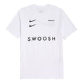 Nike Sportswear Swoosh Chest Sports Round Neck Short Sleeve White DH0030-100