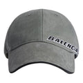 Balenciaga Tilted Typo Cap 'Dark Heather Grey' 854036410B21441