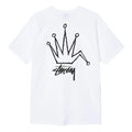 Stussy Unisex Old Crown Printing Logo White 1904510-WHITE