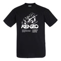 Men's KENZO Pattern Short Sleeve Black FA55TS5134W5-99