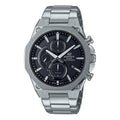 CASIO Waterproof Sports EDIFICE Solar Powered Mens Black Analog EFS-S570YD-1A