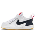 (TD) Nike Court Borough Low 'White Blue Red' 870029-105