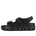 (WMNS) Birkenstock Milano Chunky Leather 'Black' 1024608