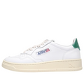 (WMNS) Autry Medalist Leather Low 'White Green' AULW-LL20