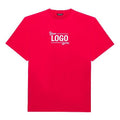 Balenciaga SS21 Alphabet Printing Short Sleeve Unisex Red 651795TKV816295