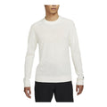 Men's Nike Tiger Woods Solid Color Elastic Breathable Golf Round Neck Wool Sweater Mountain White CU9783-121