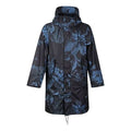 Nike Aop Printed Hooded Parka Coat 'Blue Black' AR1599-010