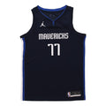 Nike NBA Basketball Jersey SW Fan Edition 20-21 Season Dallas Mavericks Doncic No. 77 Navy Blue Dark blue CV9474-421