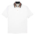 Gucci Stripe Short Sleeve Polo Shirt Asia Sizing 'White' 545714-XJAGU-9061