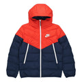 Men's Nike Logo Hooded Jacket Down Jacket Colorblock CU0226-673