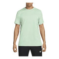 Men's Nike Dri-FIT Logo Solid Color Training Sports Short Sleeve Malachite Green T-Shirt DM6669-308