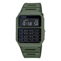 CASIO Quartz Waterproof Sports Unisex Mens GrayGreen Digital CA-53WF-3B