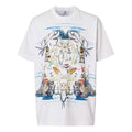 Men's Burberry SS21 Printing Cotton Loose Short Sleeve White 80406811