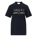 (WMNS) Gucci Oversize T-Shirt With Logo 'Black' 457095-X5L89-1948